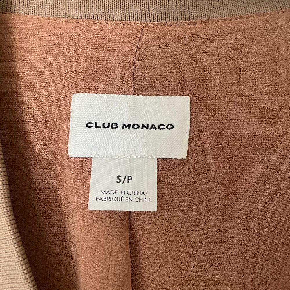 Rust/Tan Club Monaco Jacket